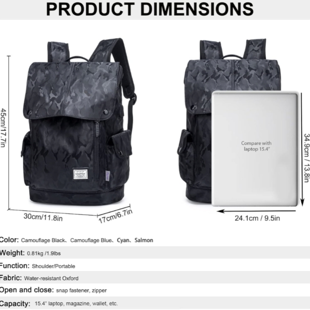 Laptop backpack - Picture 5 of 8